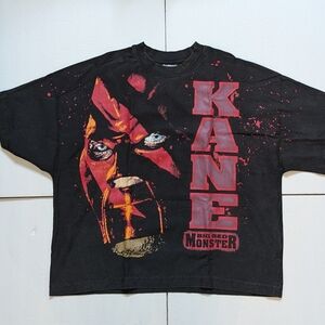 WWE / Loiter Kane Big Red Machine All Over Print T Shirt. ComplexCon. Used. XL